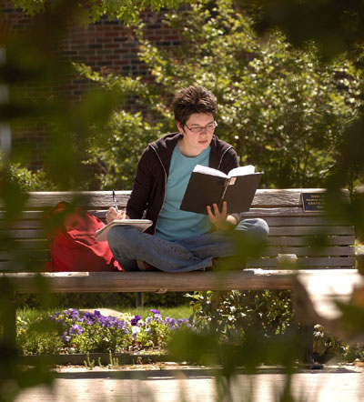 Student Studying